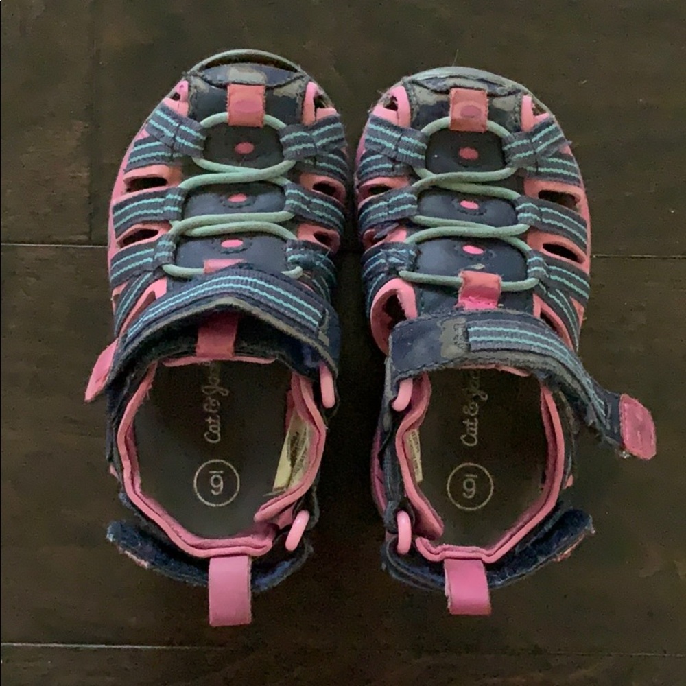 Toddler girls summer gym shoes
